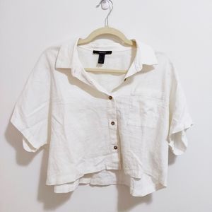 Cropped Button Up